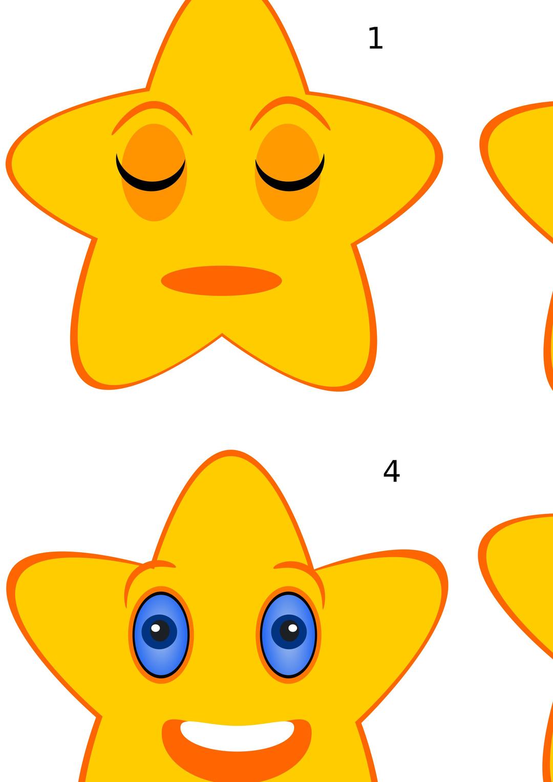 Animated Sleeping Star png transparent