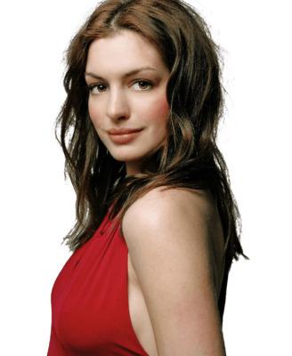 Anne Hathaway Side View png transparent
