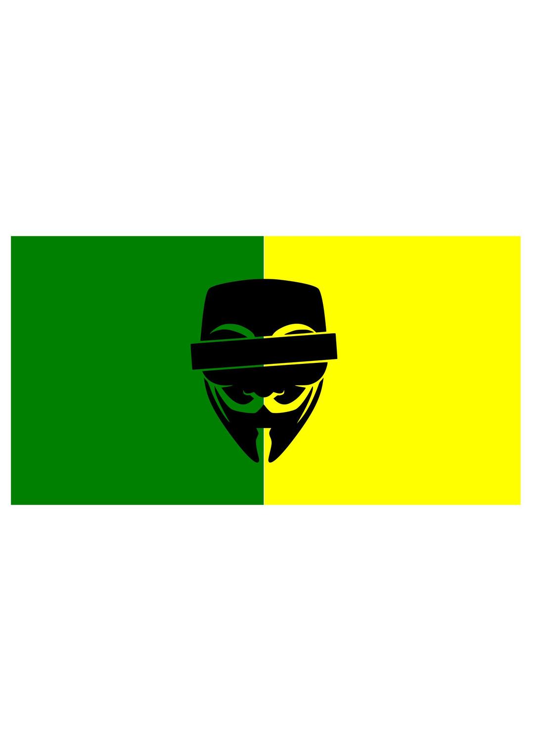 Anonymous Censored Brasil 01 png transparent