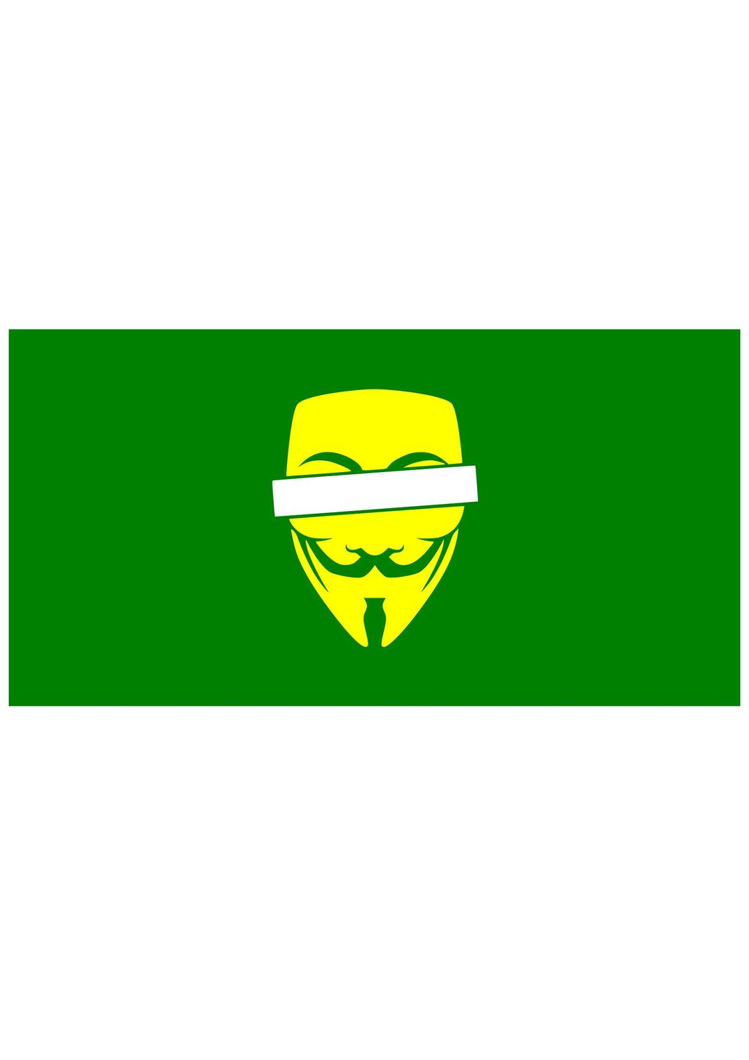Anonymous Censored Brasil 02 png transparent