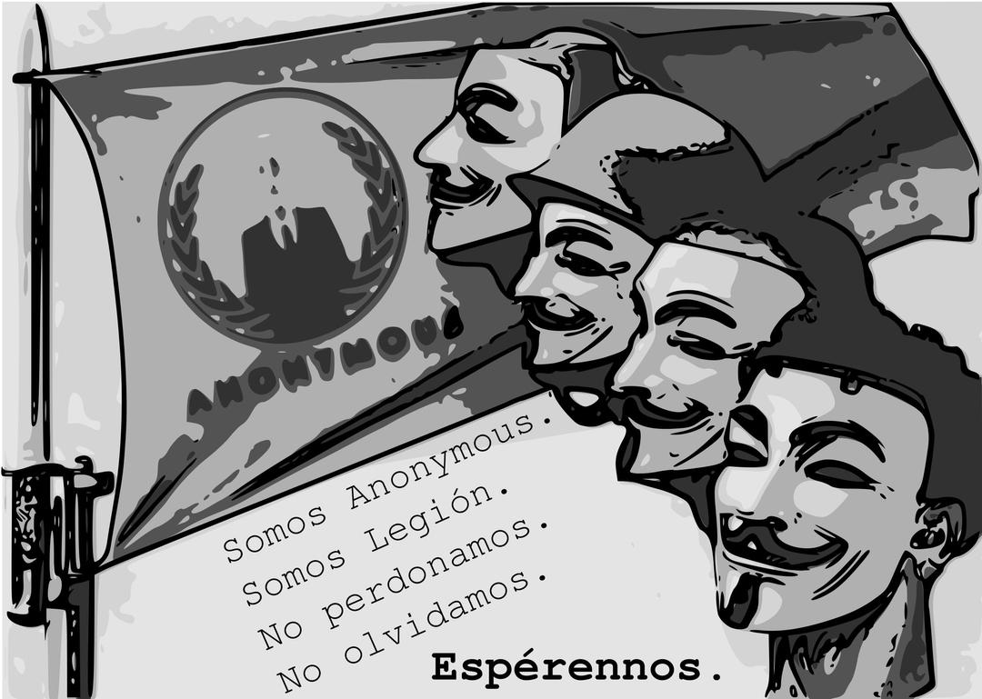 Anonymous Legion png transparent