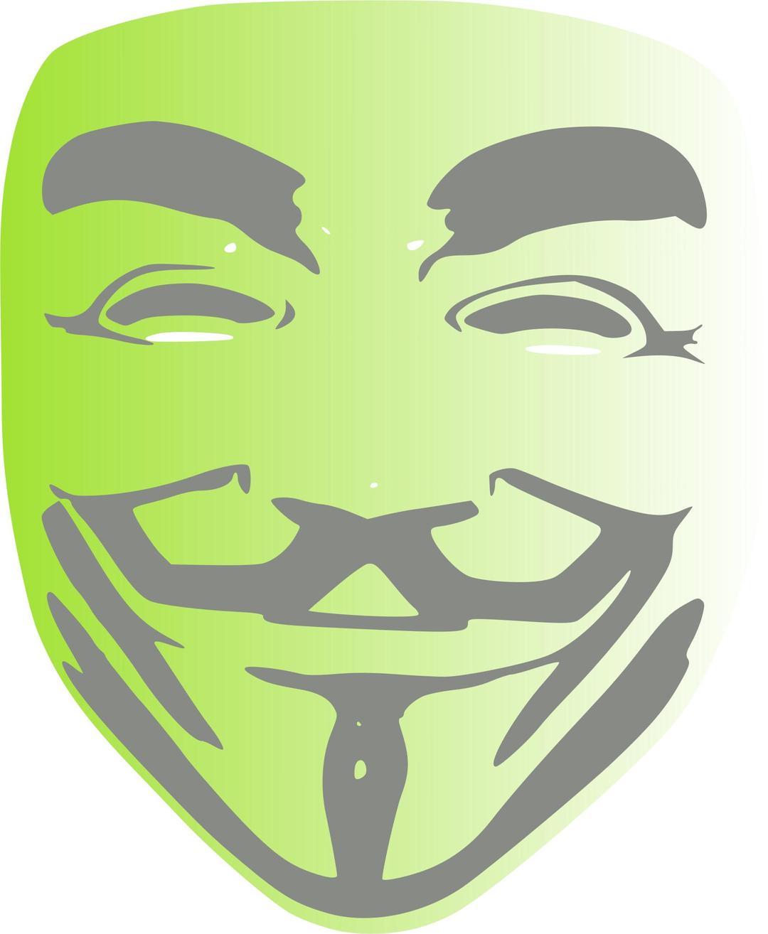 Anonyous Face Mask png transparent