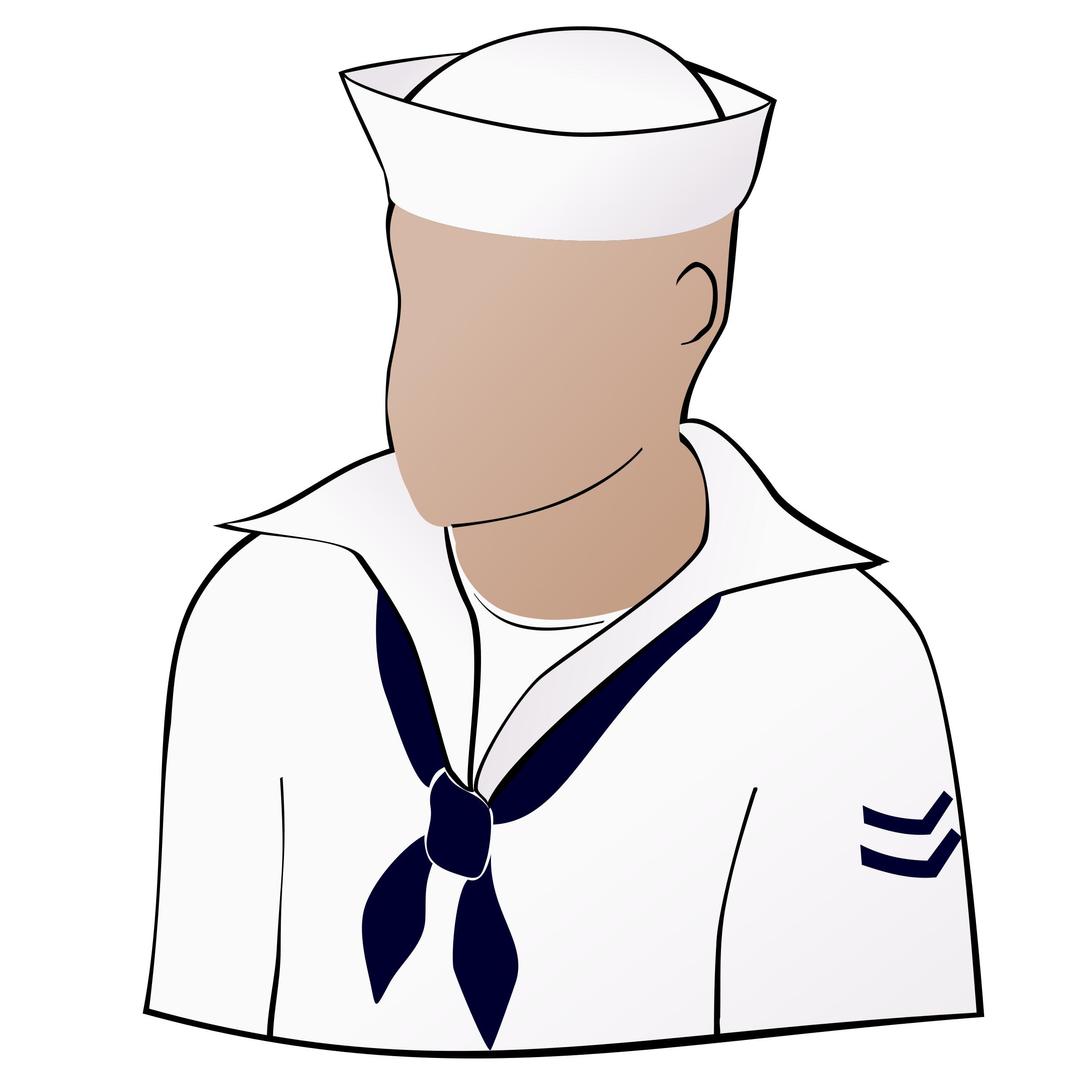 Another faceless sailor png transparent