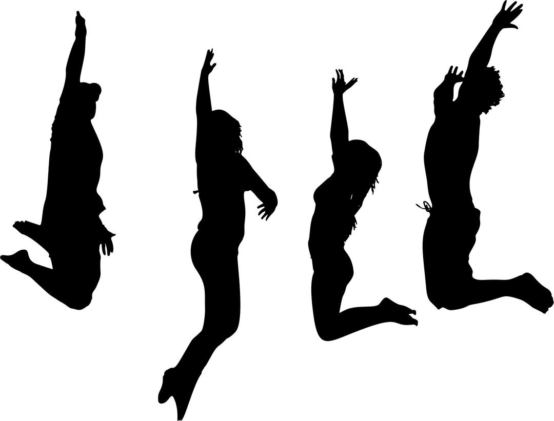 Another Four Jumping For Joy png transparent