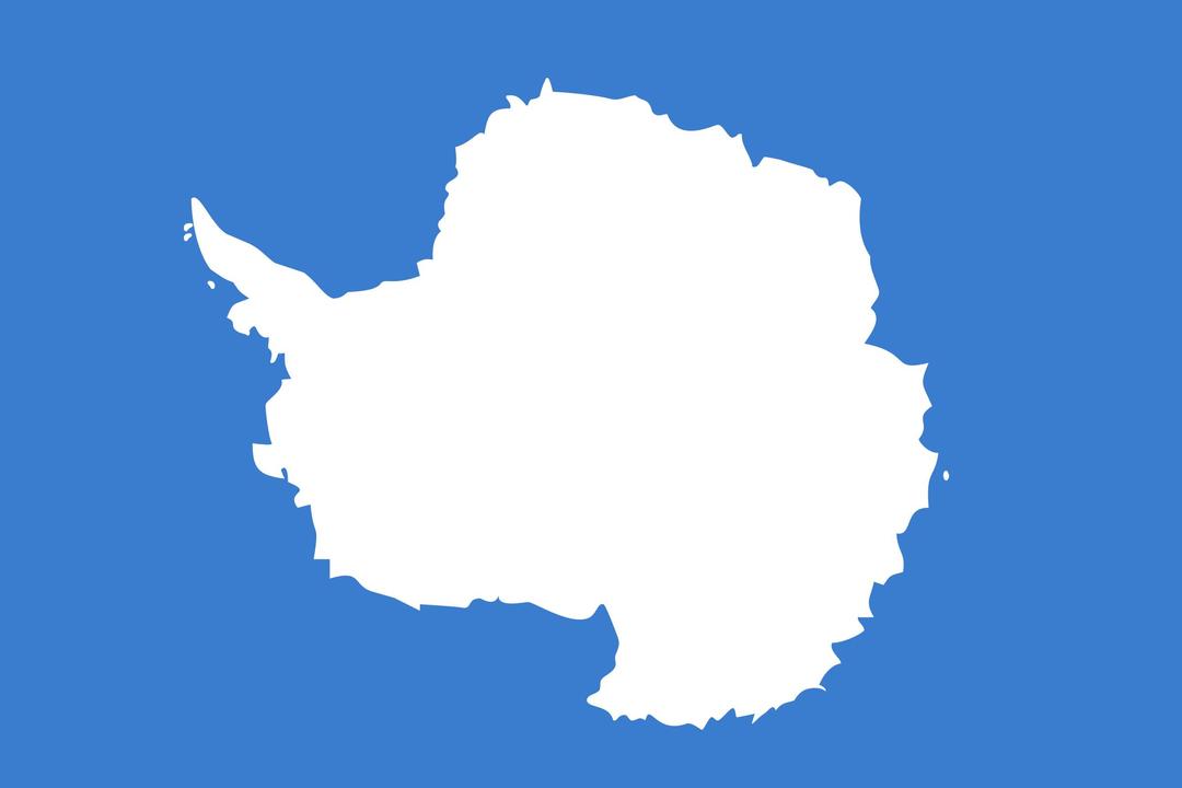 Antarctica flag png transparent