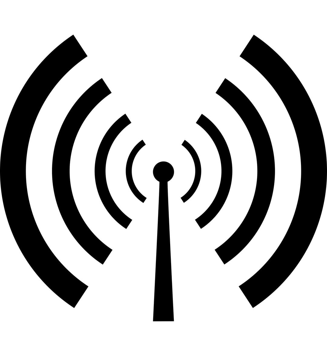 Antenna and radio waves png transparent