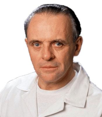 Anthony Hopkins As Hannibal Lecter png transparent