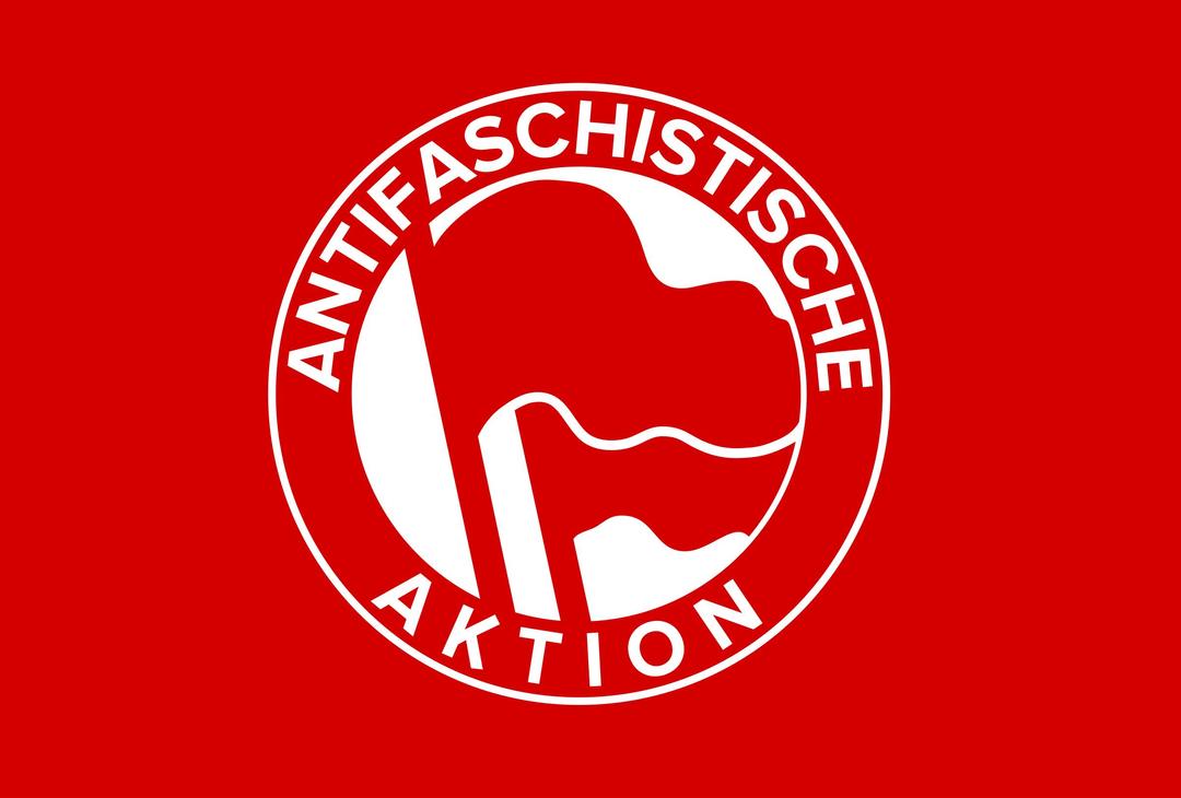Antifa Flag -  Antifa-Fahne png transparent