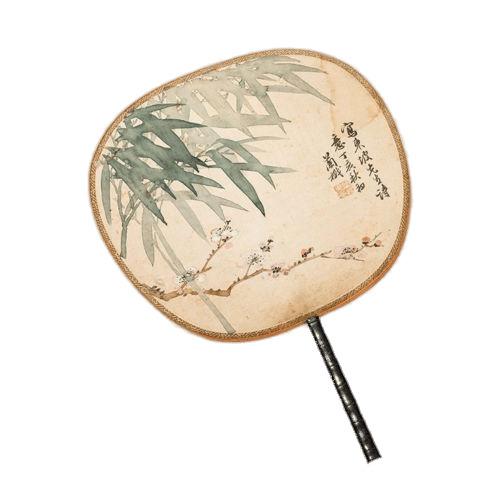 Antique Chinese Fan png transparent