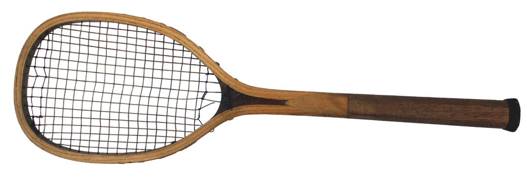 Antique Tennis Racket png transparent