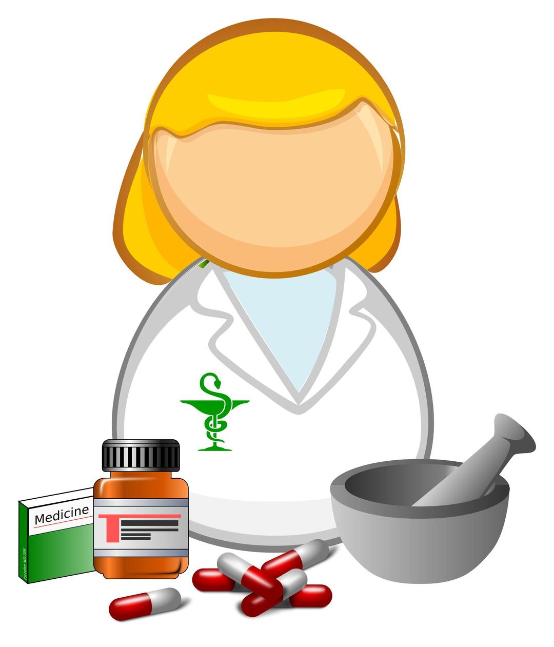 Apothecary / pharmacist png transparent