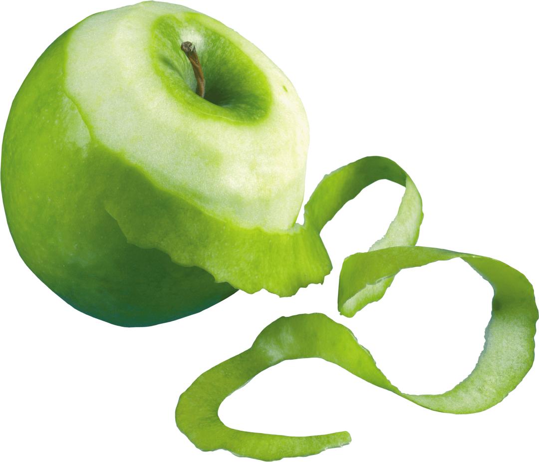 Apple Green Peeled png transparent