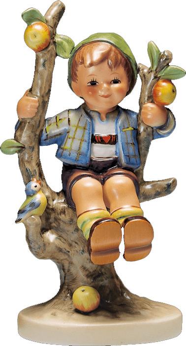 Apple Tree Boy Hummel Figurine  png transparent