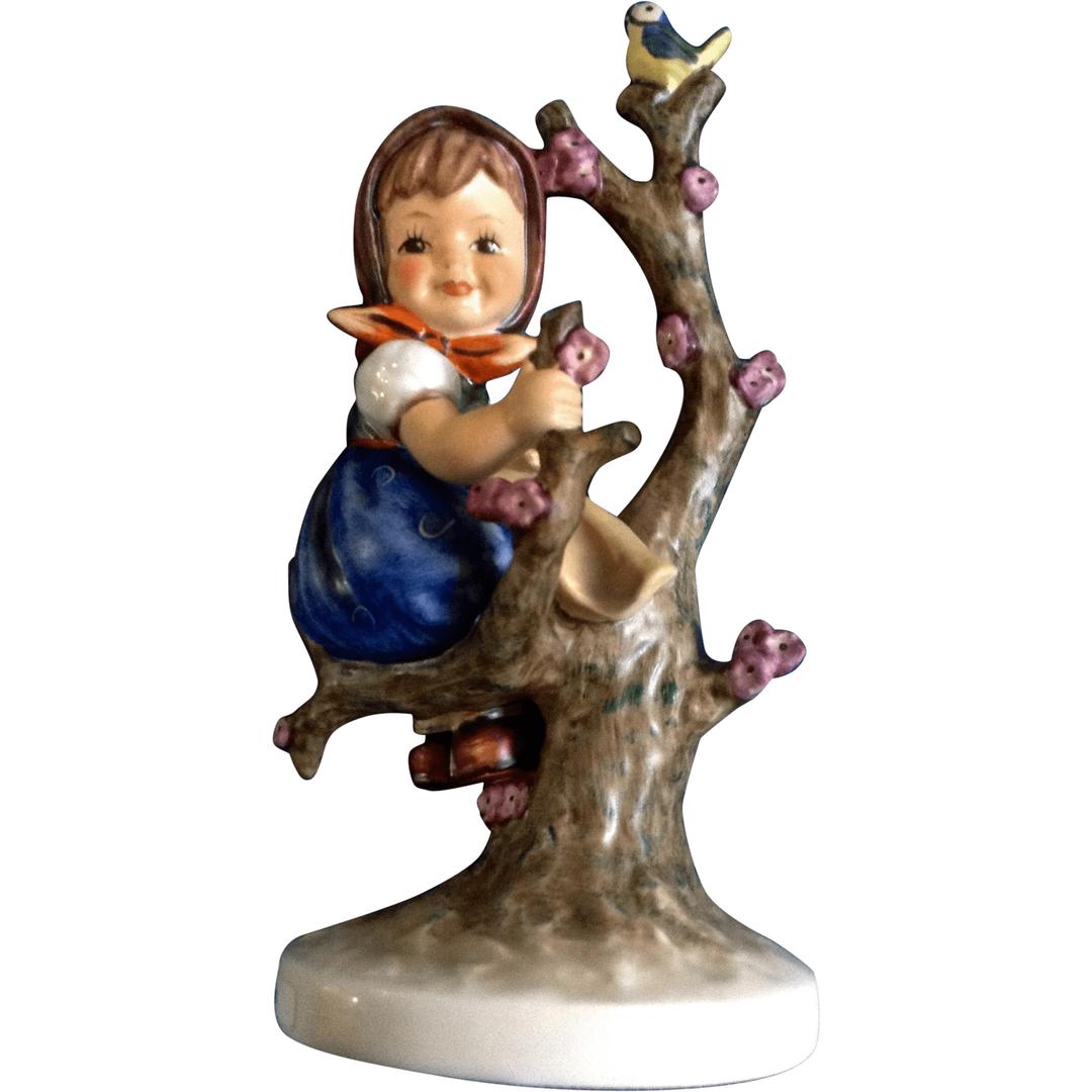 Apple Tree Girl Hummel Figurine png transparent