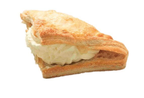 Apple Turnover With Cream png transparent