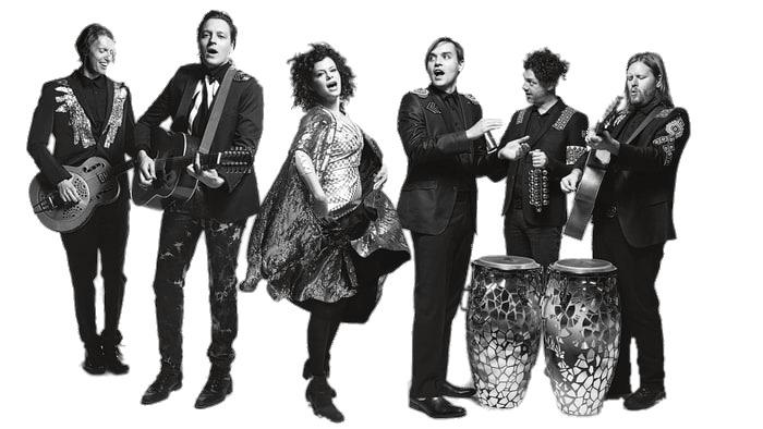 Arcade Fire Black and White png transparent