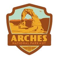 Arches National Park Emblem png transparent