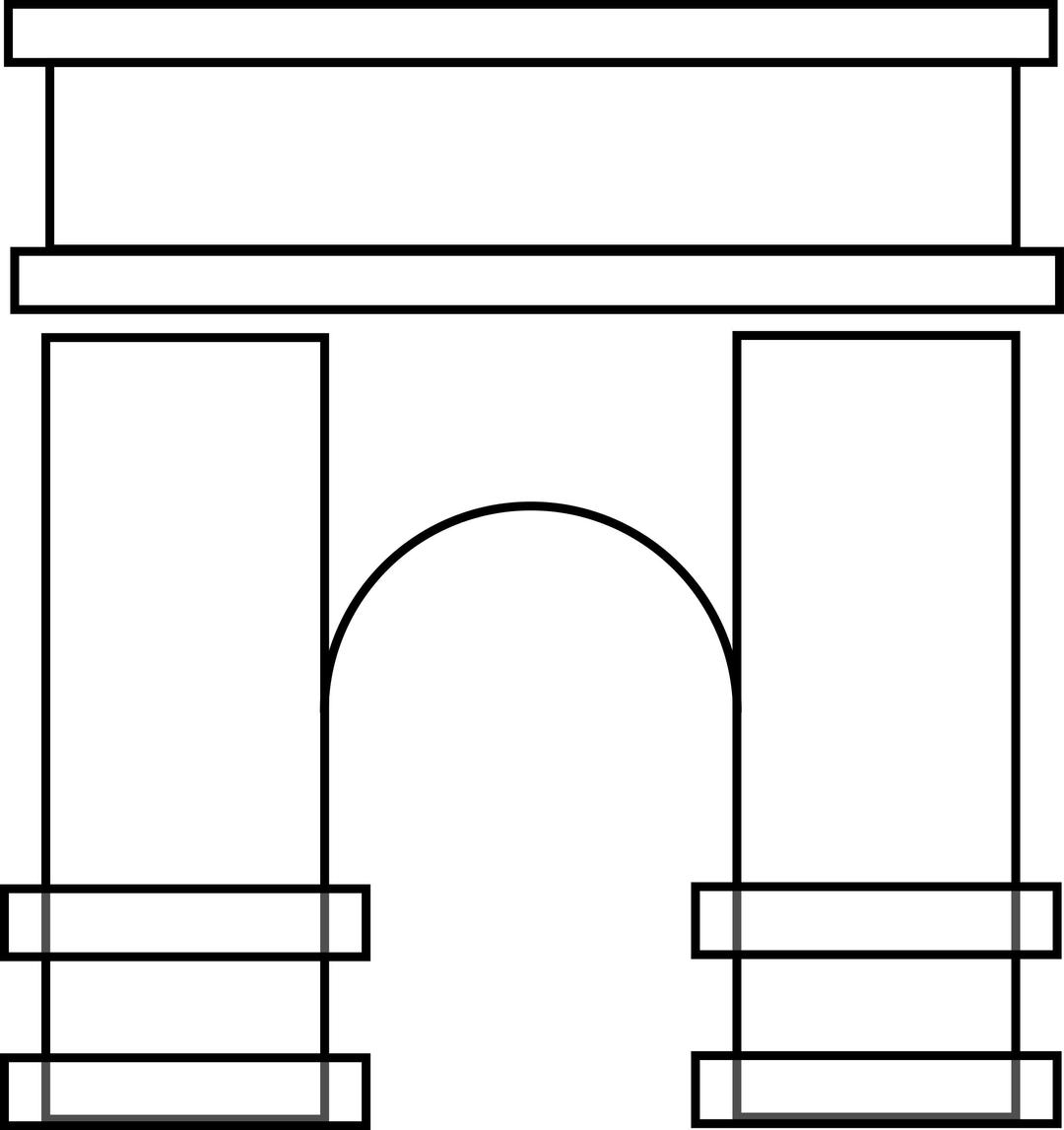 Arco di Traiano a Benevento png transparent