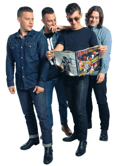 Arctic Monkeys Reading NME png transparent