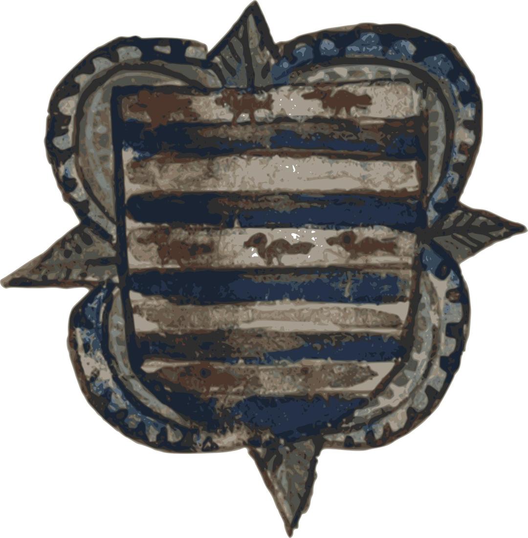 Arfbais Ailmer de Valence | Arms of Ailmer de Valence png transparent