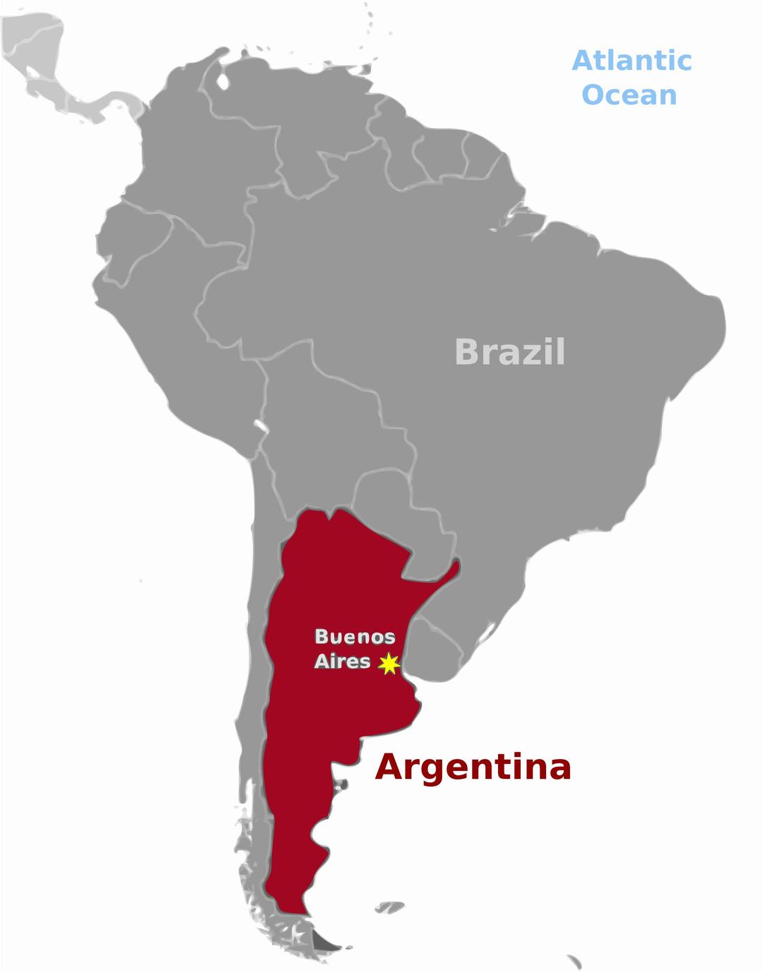 Argentina location label png transparent