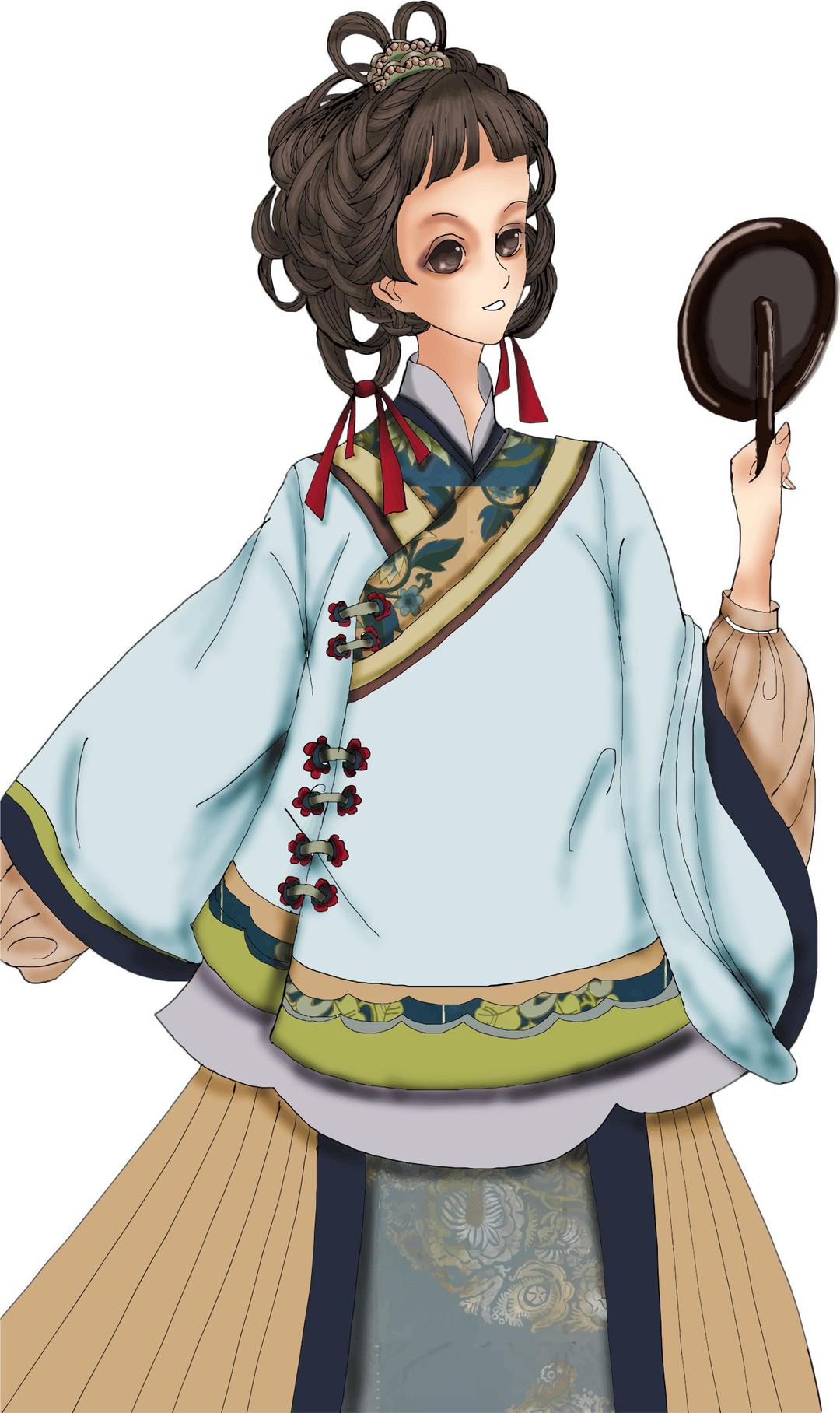 Aristocratic Chinese Lady png transparent