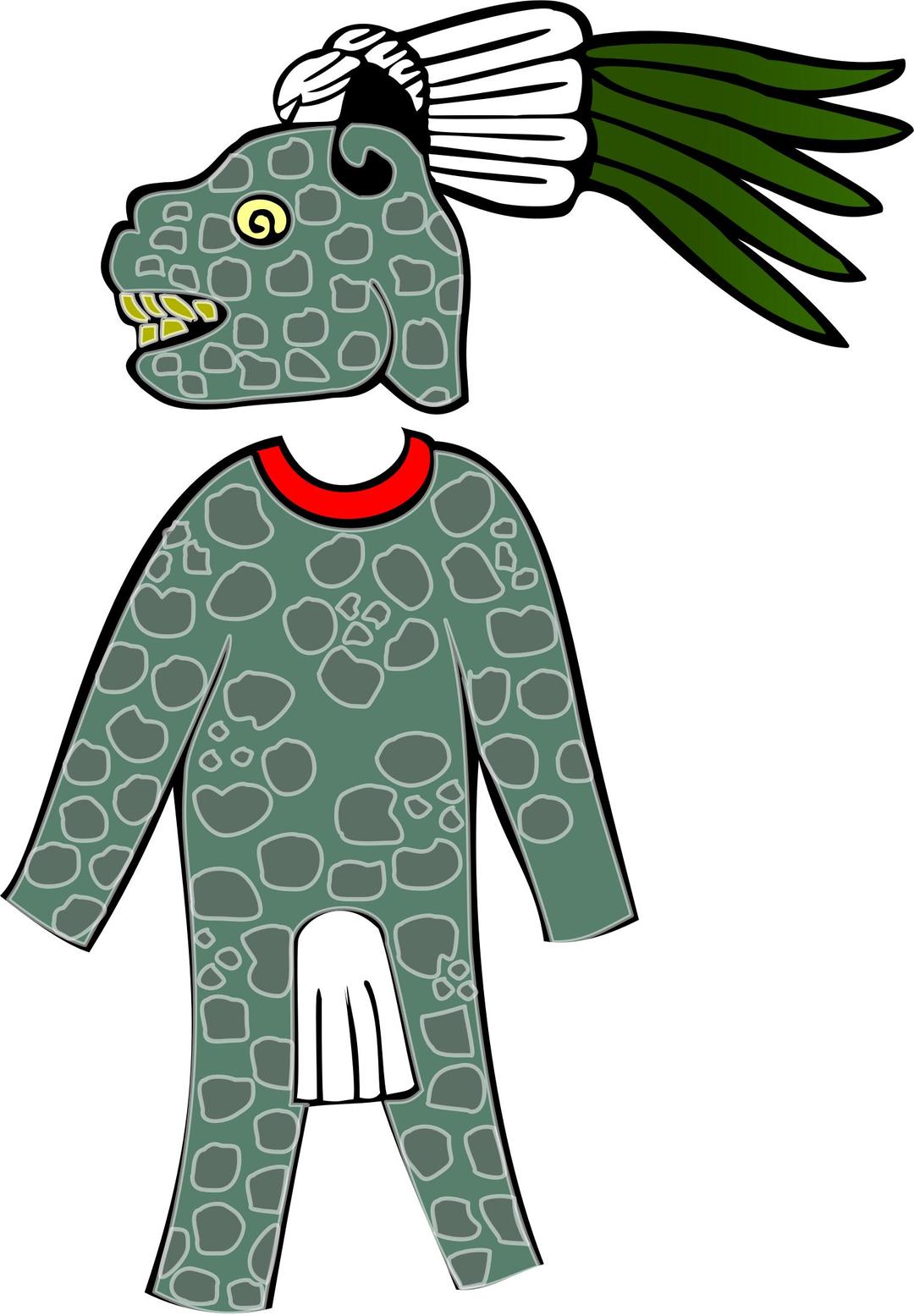 Armor aztec (Armadura azteca, kolotli)1 png transparent
