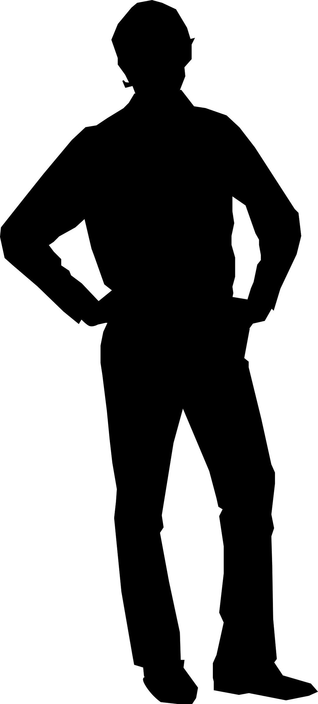 Arms Akimbo - Male png transparent