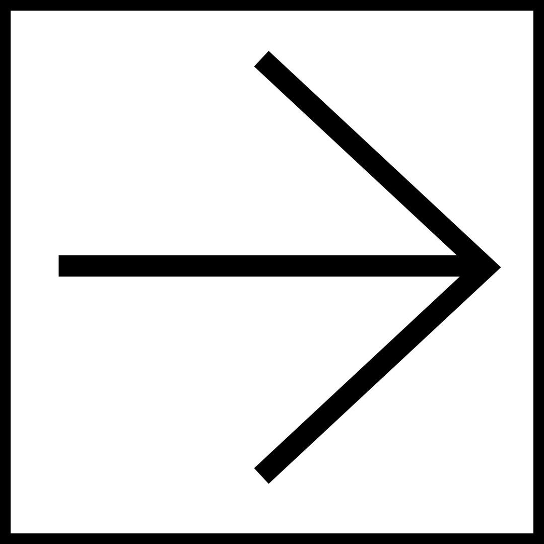 Arrow In A Square Fixed png transparent