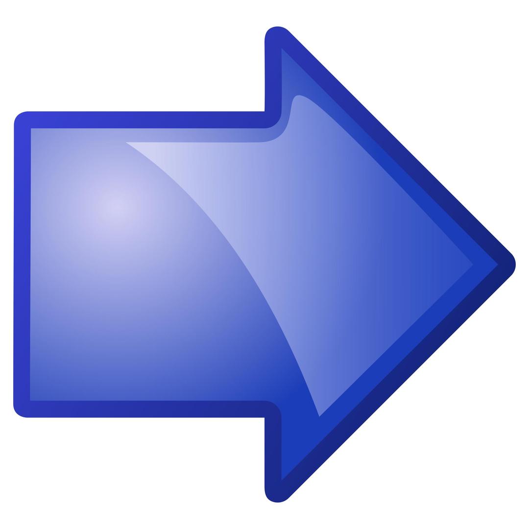 arrow-blue-right png transparent