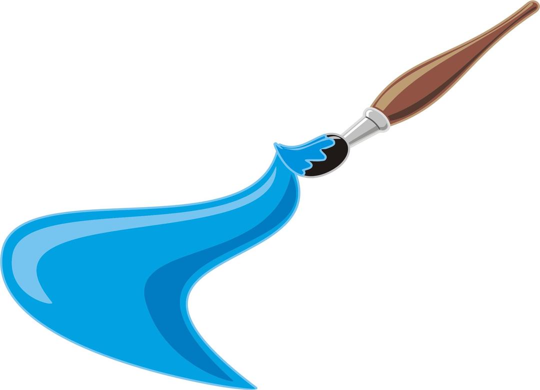 Artists Brush And Paint png transparent