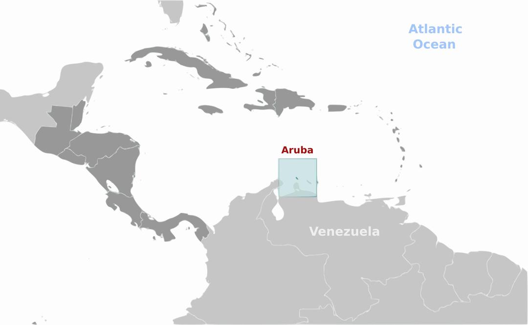 Aruba location label png transparent