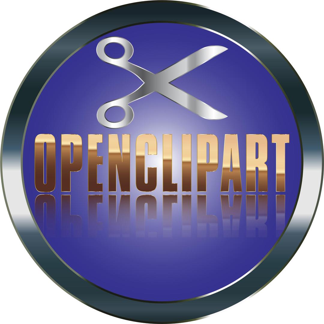 Arvin61r58's OpenClipart Logo With Fading Reflection png transparent