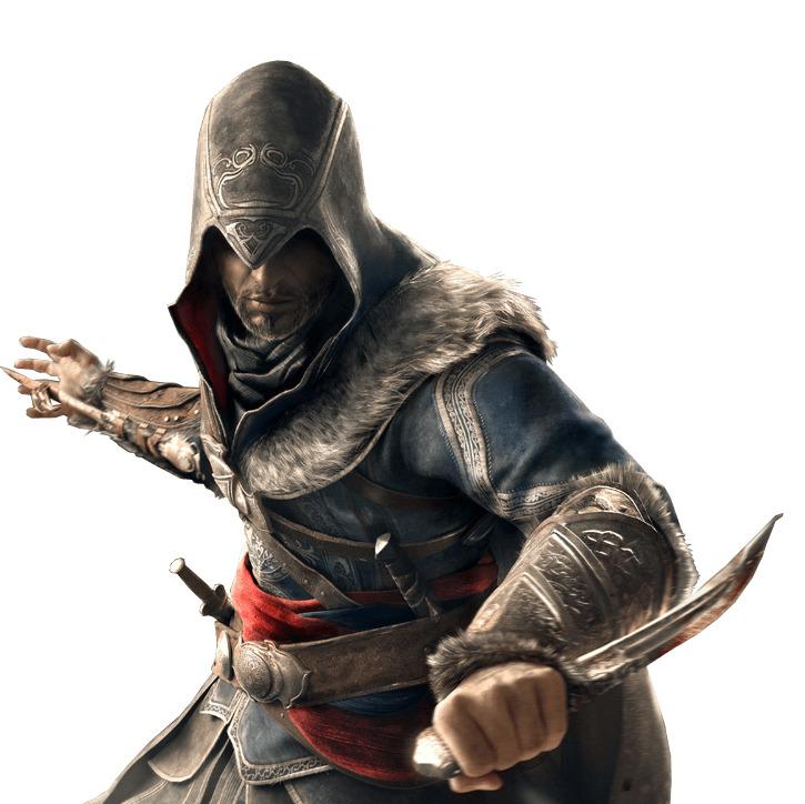 Assassins Creed Attacking png transparent