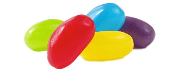 Assorted Jellybeans png transparent