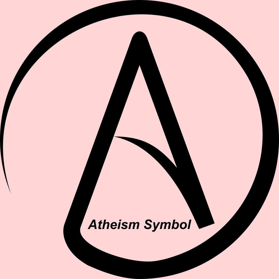 Atheism Symbol (A in Circle) png transparent