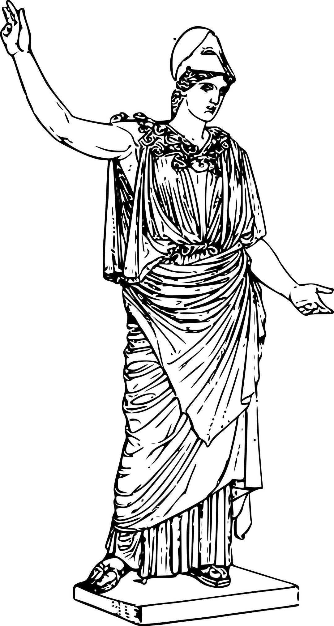 Athena png transparent