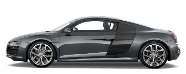 Audi R8 Sideview png transparent