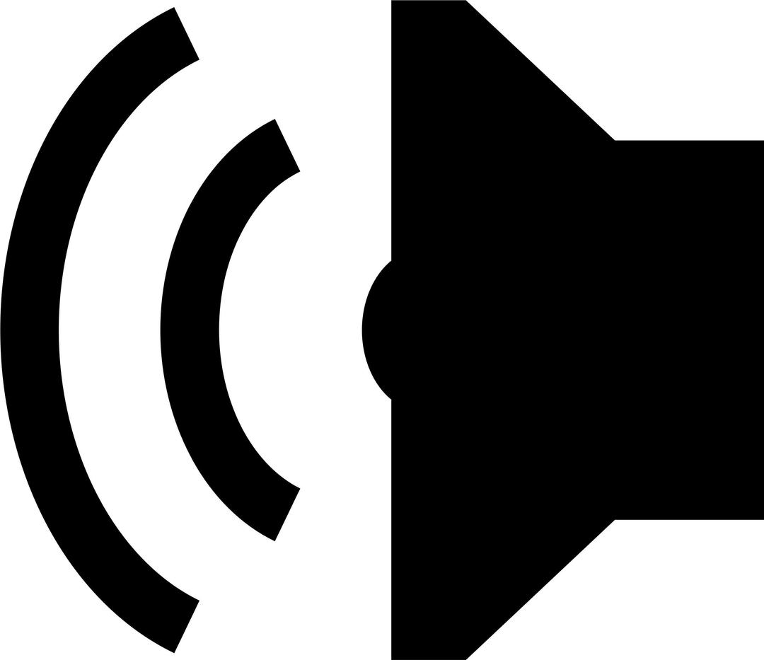 Audio symbol png transparent