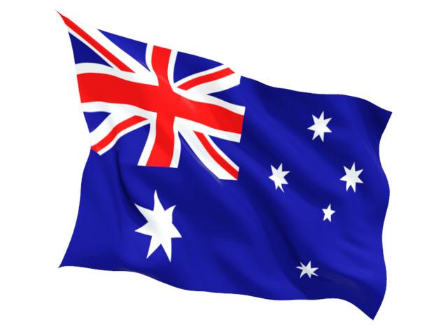 Australia Flag Wave png transparent