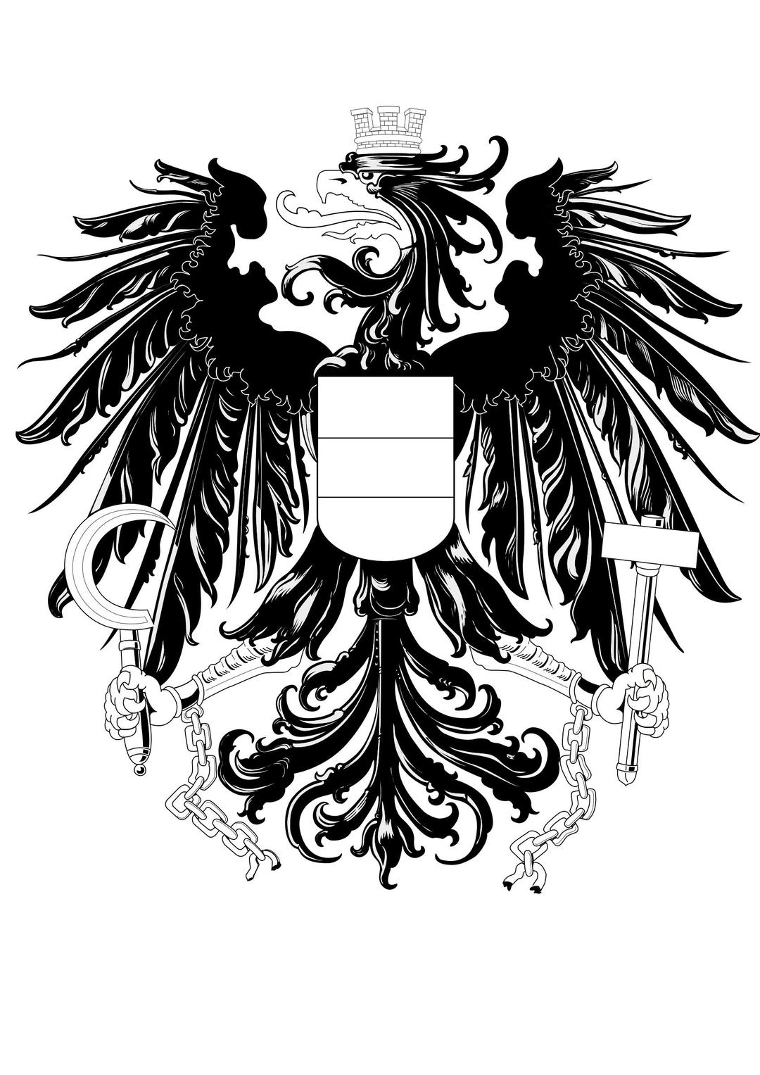Austria, national coat of arms png transparent