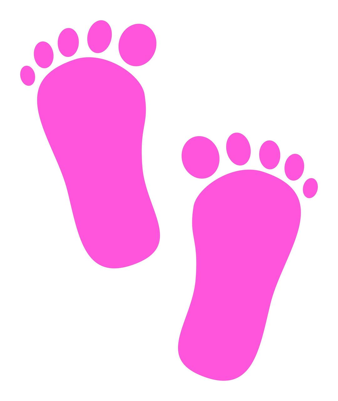 baby footprints png transparent