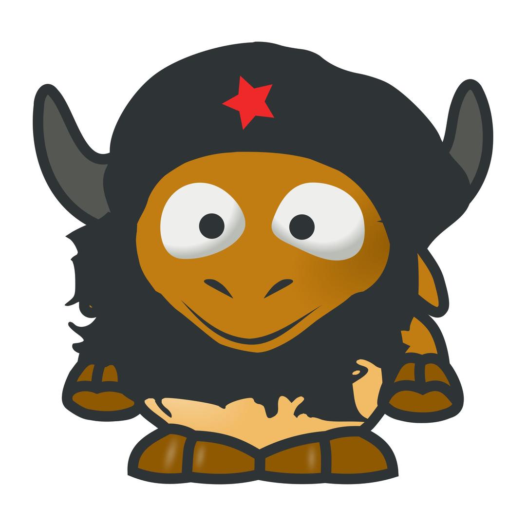 baby GNU Che png transparent