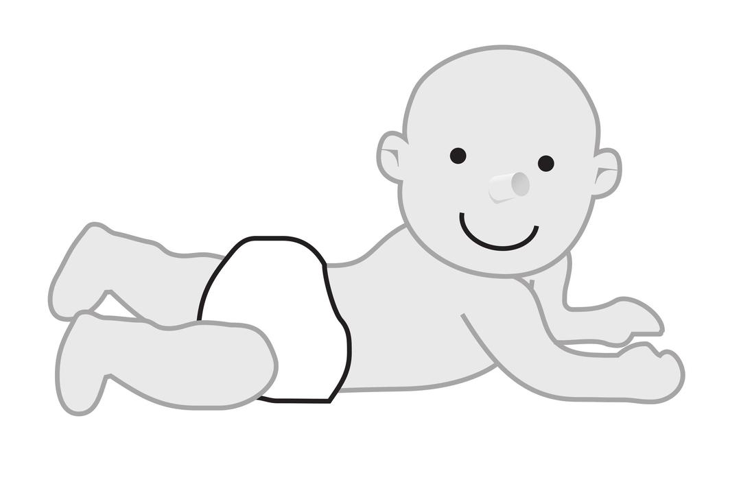 baby laying png transparent