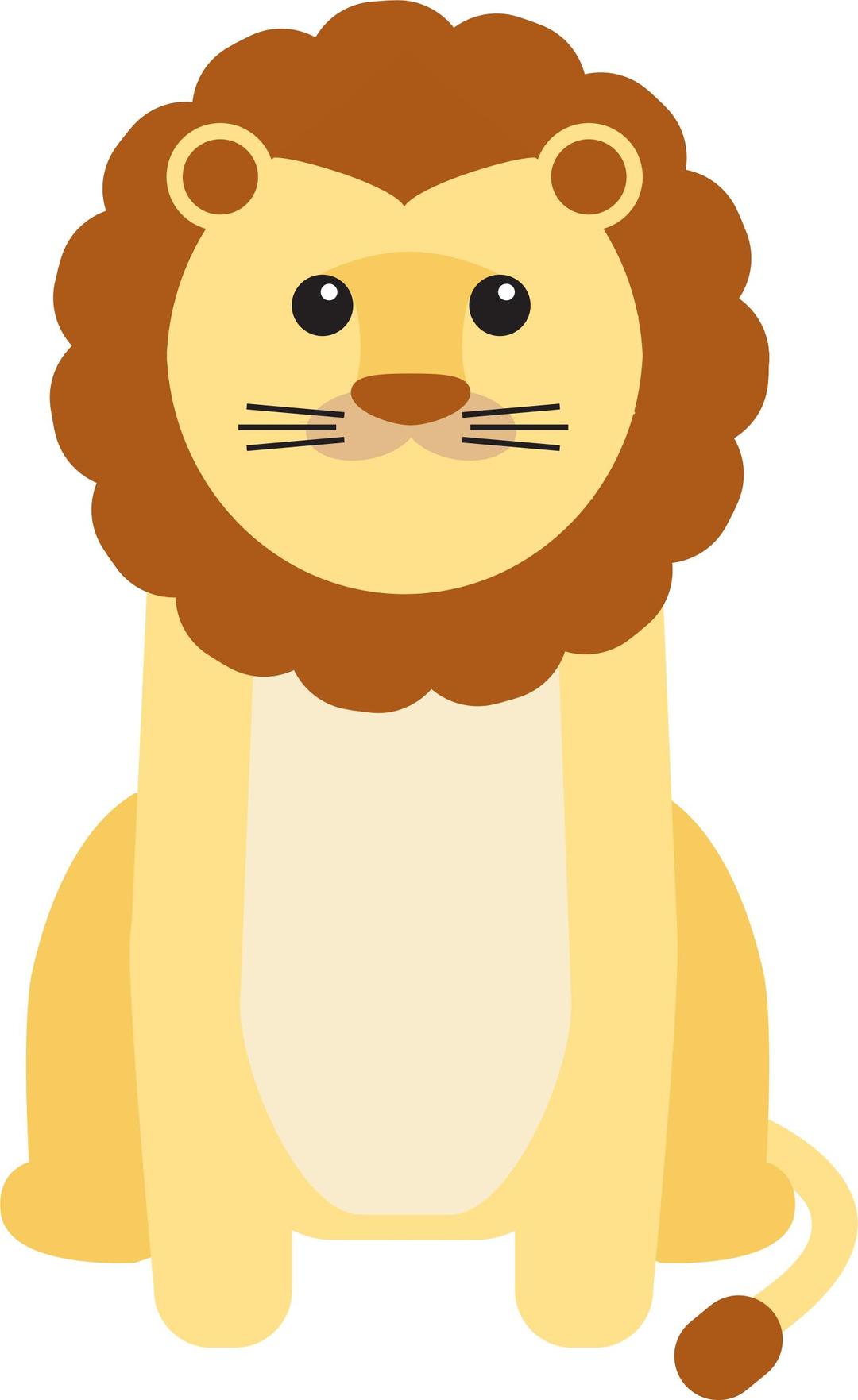Baby Lion png transparent
