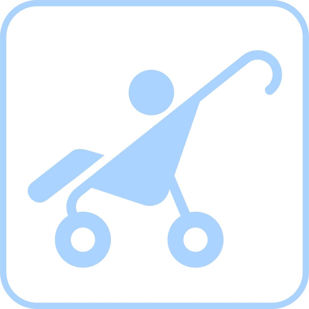 Baby Stroller Icon png transparent