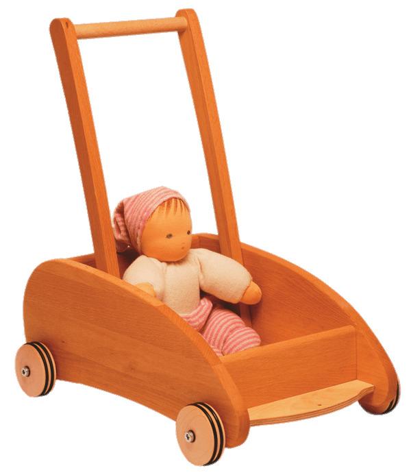 Baby Walker Cart With Doll png transparent