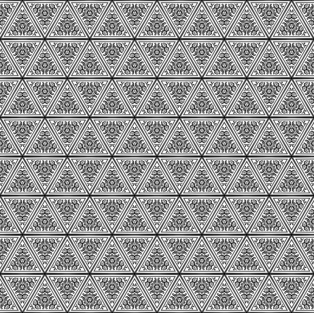Background pattern 109 (black and white) png transparent