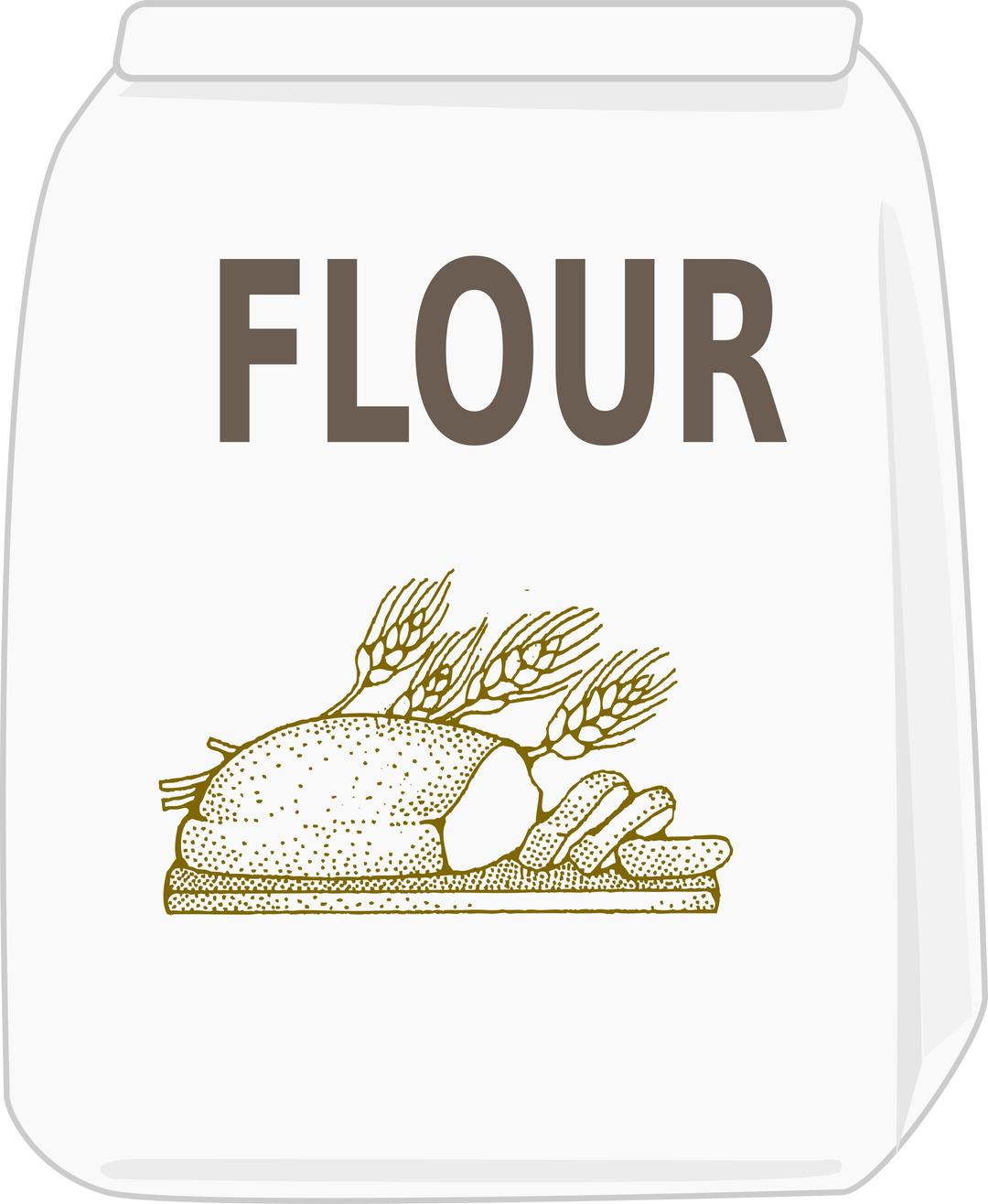 Bag of Flour png transparent