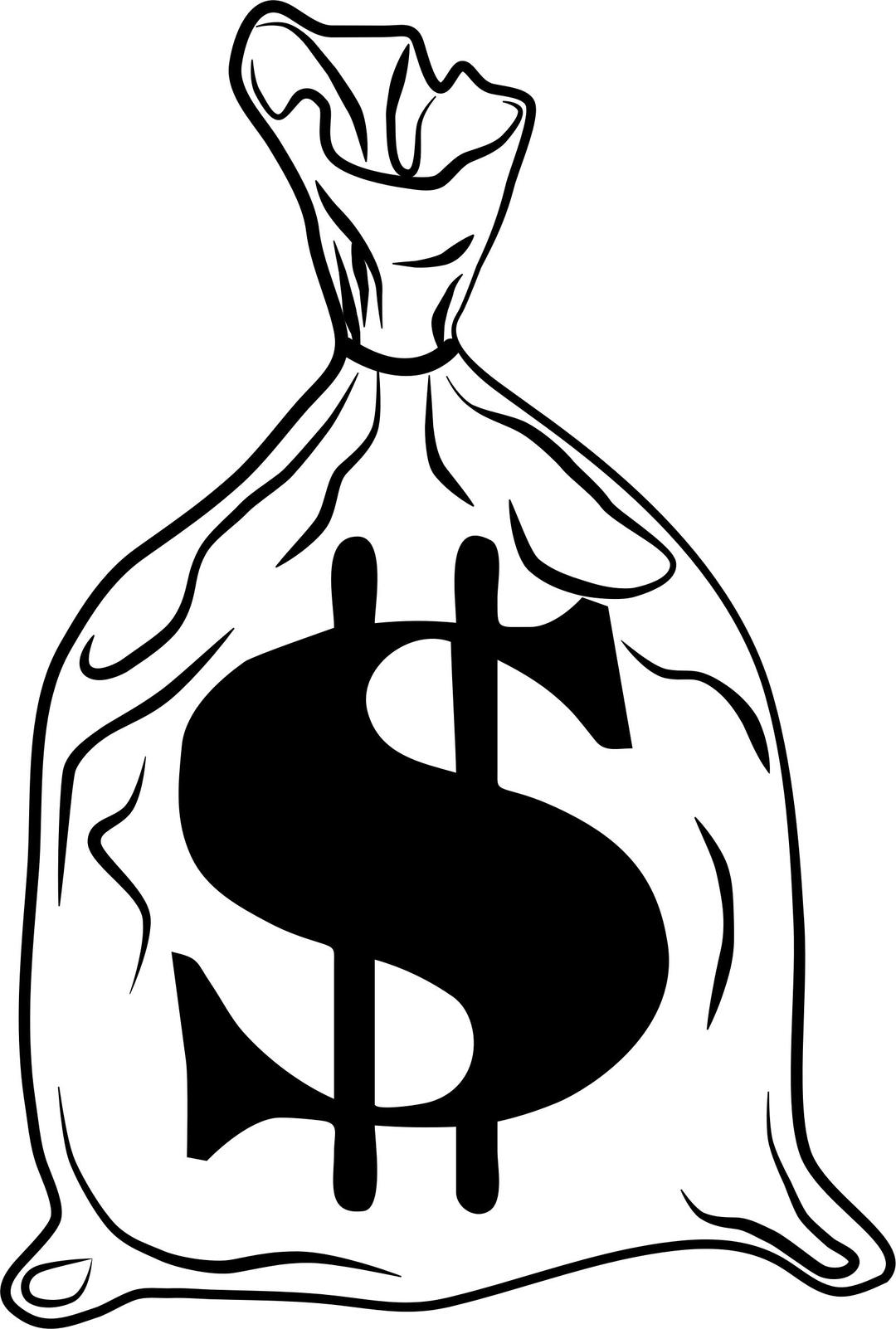 bag-o-money png transparent